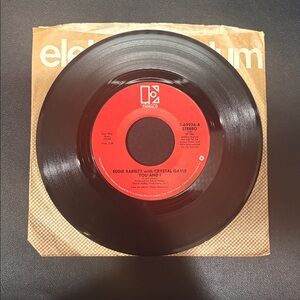 Vintage 45 RPM Record - You and I (Eddie Rabbitt & Crystal Gayle, 1982)